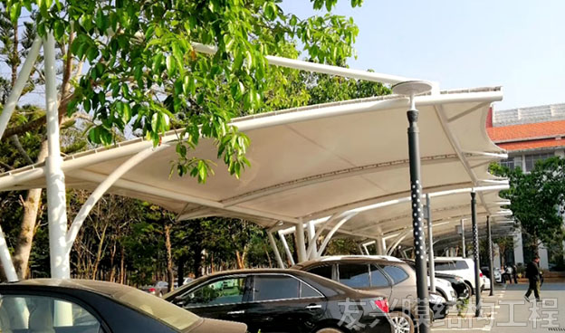 普洱膜結構車棚造價
