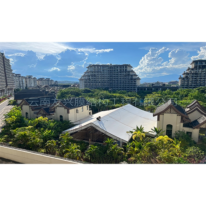 西雙版納天一王國游泳池膜結構