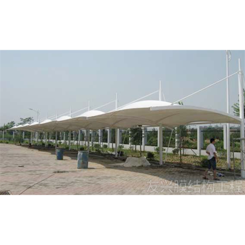 大型公園車棚膜結(jié)構(gòu)