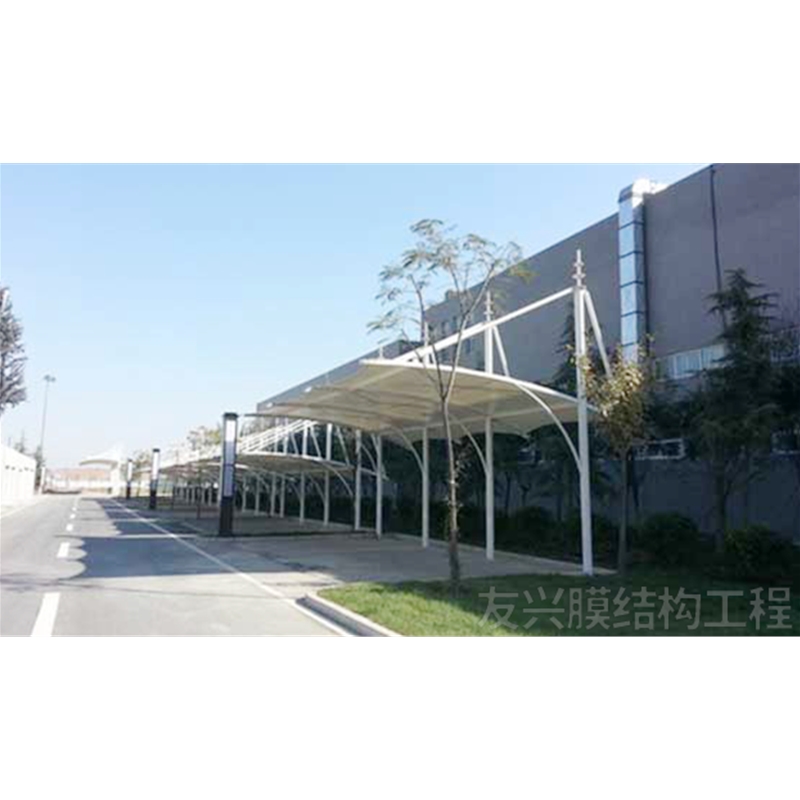 工廠車棚膜結(jié)構(gòu)